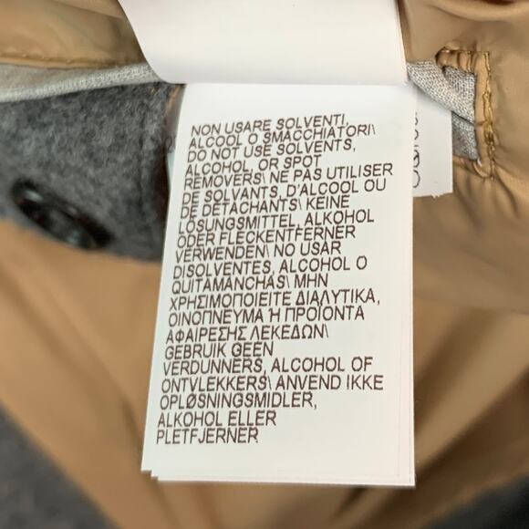 BRUNELLO CUCINELLI Size 46 Grey Cashmere Zip Snaps Jacket - Picture 11 of 12